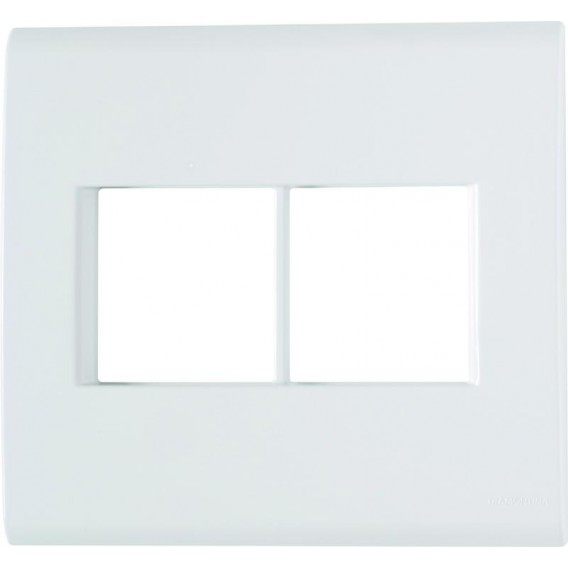 Placa 4x4 Com Suporte p/ 4 Módulos Tramontina Liz